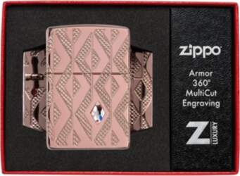 Zippo Lighter 49702 Armor® Geometric Diamond