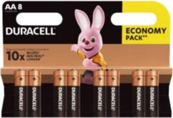 AA (LR6) baterijas 1.5V Duracell
