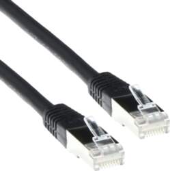 ACT CAT6 S/FTP LSZH BLACK    0