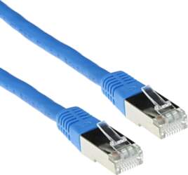 ACT CAT6 S/FTP LSZH BLUE     0