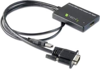 Adapter AV Techly D-Sub (VGA) -