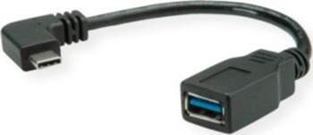 Adapteris USB TypeC 90° M -