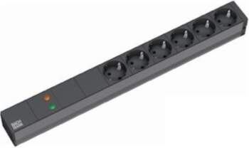 Bachmann 19" socket strip 6-way with