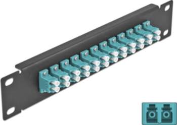 Delock 10" Fiber Optic Patch Panel