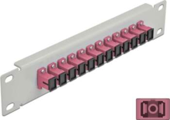 Delock 10" Fiber Optic Patch Panel