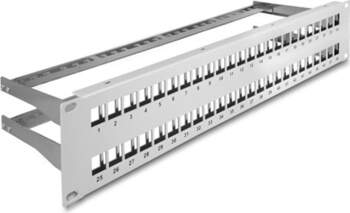 Delock 19" Keystone Patch Panel 48
