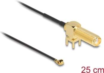 Delock Antenna Cable SMA 90° PCB