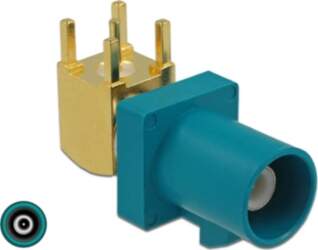 Delock FAKRA Z plug 90° PCB