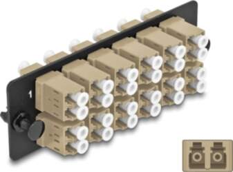 Delock Fiber Optic Adapter Panel LC