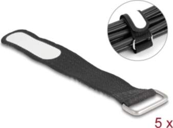 Delock Hook-and-loop cable tie with loop