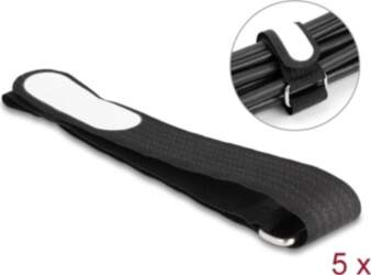 Delock Hook-and-loop cable tie with loop
