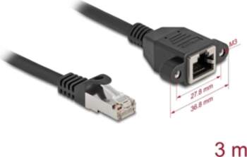Delock Network Extension Cable S/FTP RJ45