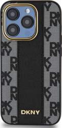 DKNY Leather Checkered Mono Pattern MagSafe