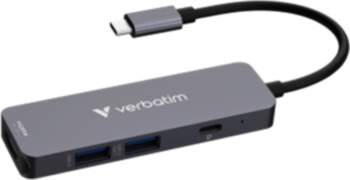 Dokstacija Verbatim USB-C Essentials Multiport Hub