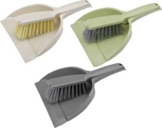 Dustpan + brush with rubber MAGIC