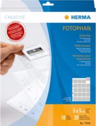 Herma Slide Pockets 5x5 10 sheets