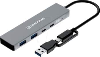 HUB USB Graugear GRAUGEAR 10Gbps USB-HUB