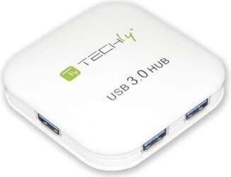 HUB USB Techly 4x USB-A 3