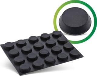 InLine ® Rubber pads 20pcs Pack