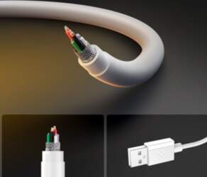 Kabel USB Spigen USB-A - USB-C