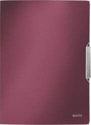 Leitz Style 3-Flap Polypropylene (PP) Red