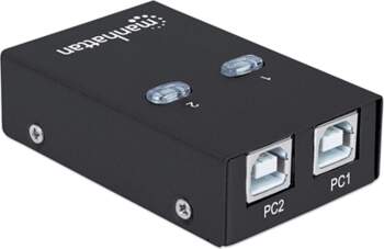 Manhattan USB-A Automatic Sharing Switch, 2x