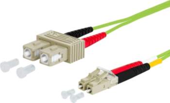 Metz Connect OpDAT patch cord, SC-D/LC-D