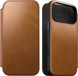 Nomad Modern Leather Folio iPhone 17