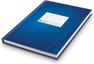 Notebook , ruled Forpus, A4/192, Squared, hard