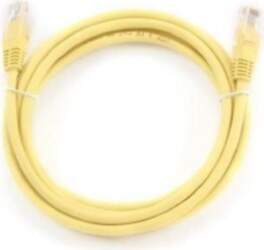 PATCH CABLE CAT5E UTP 2M/YELLOW PP12-2M/Y