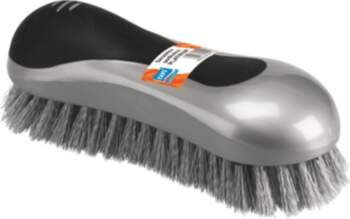 PLATINUM longitudinal brush, silver, 7 x