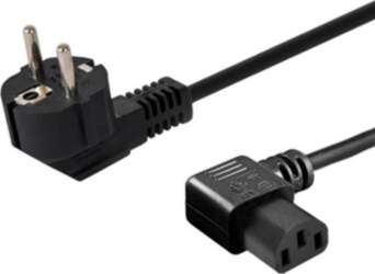SAVIO Power cable Schuko (M) angled