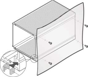 Schroff HF Frame Type Plug-In Unit