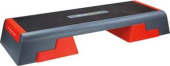 Stepa platforma AS007 BLACK/RED AEROBIC STEP