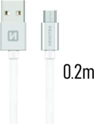Swissten Textile Quick Charge Universal Micro