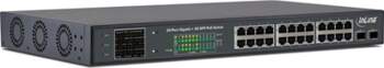 Switch InLine PoE+ Gigabit 24 Port