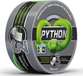 Tesa TAÅMA DUCT TAPE PYTHON SREBRNA