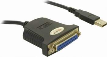 USB Parallel 25-polig 0,8m 61330
