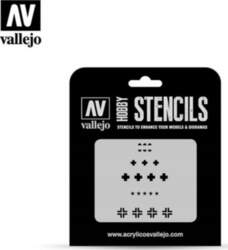 Vallejo Vallejo: Stencils - Assorted German