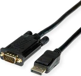 Value Cable DisplayPort - VGA, M