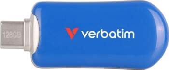 Verbatim Plectra Blue      128GB USB-C Flash
