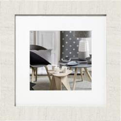Walther Home               40x40 Wood polar white
