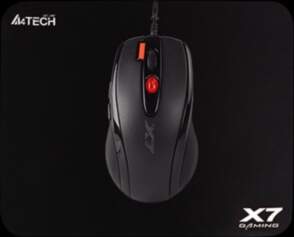 A4Tech X-7120 mouse Ambidextrous USB Type-A