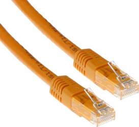 ACT CAT6 U/UTP ORANGE        0.50M