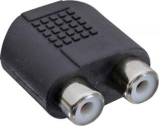 Adapter AV InLine Jack 3.5mm