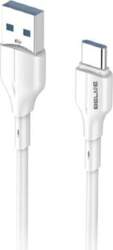 Beline Kabel 25W USB-A/USB-C 1m           biay/white
