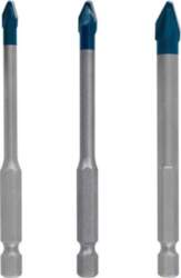 Bosch EXPERT HEX-9 HardCeramic Bits, 3pcs