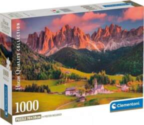 Clementoni Puzzle Compact Magiczne Dolomity 1000