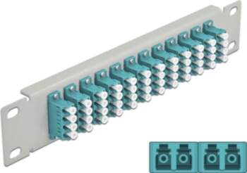 Delock 10" Fiber Optic Patch Panel