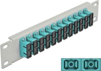 Delock 10" Fiber Optic Patch Panel